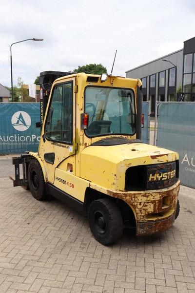 Hyster H4.50XM - Dizel forklift: fotoğraf 5 Hyster H4.50XM - Dizel forklift: fotoğraf 5
