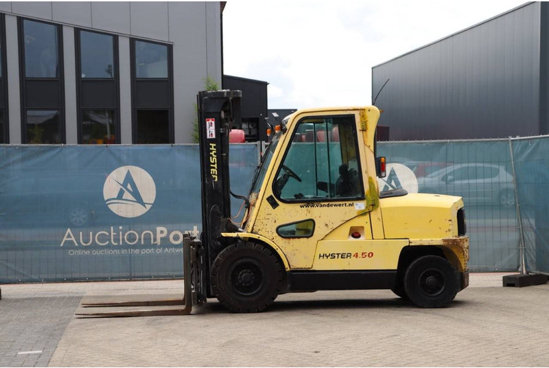 Hyster H4.50XM - Dizel forklift: fotoğraf 1 Hyster H4.50XM - Dizel forklift: fotoğraf 1