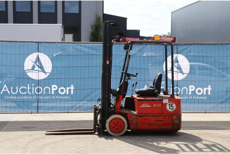 Linde E14 - Elektrikli forklift: fotoğraf 1 Linde E14 - Elektrikli forklift: fotoğraf 1