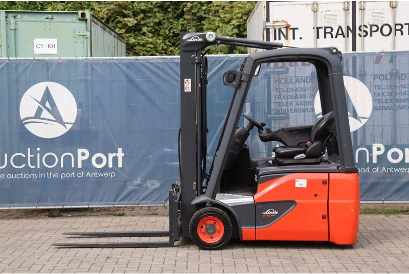 Linde E15-02 - Elektrikli forklift: fotoğraf 2 Linde E15-02 - Elektrikli forklift: fotoğraf 2