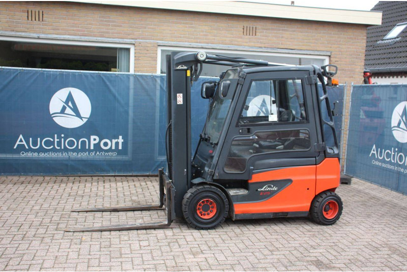 Linde E25-01 - Elektrikli forklift: fotoğraf 1 Linde E25-01 - Elektrikli forklift: fotoğraf 1