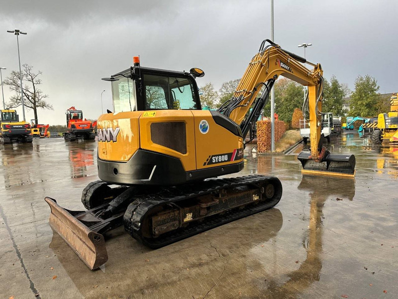 Sany SY80U - Paletli ekskavatör: fotoğraf 4 Sany SY80U - Paletli ekskavatör: fotoğraf 4