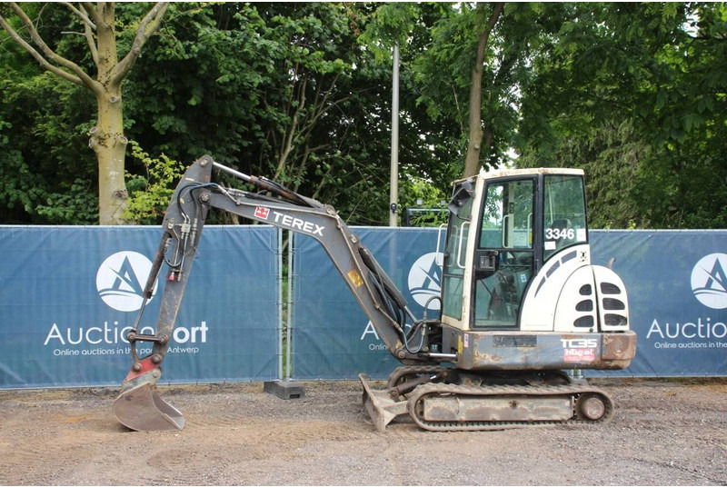 Terex TC35 - Paletli ekskavatör: fotoğraf 1 Terex TC35 - Paletli ekskavatör: fotoğraf 1