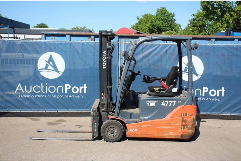 Toyota 8FBE16T - Elektrikli forklift: fotoğraf 2 Toyota 8FBE16T - Elektrikli forklift: fotoğraf 2