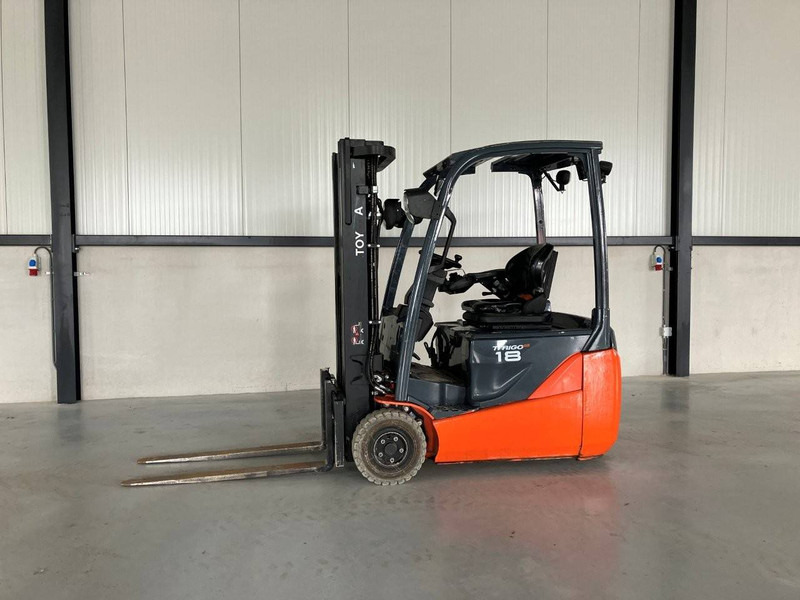Toyota 8FBEK18T - Elektrikli forklift: fotoğraf 1 Toyota 8FBEK18T - Elektrikli forklift: fotoğraf 1