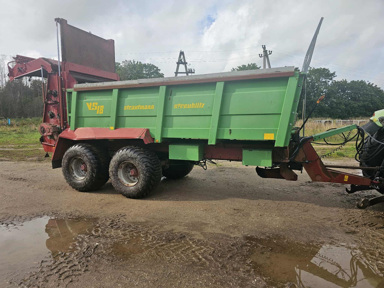 STRAUTMANN VS18 - Gübresi serpme makinesi: fotoğraf 1 STRAUTMANN VS18 - Gübresi serpme makinesi: fotoğraf 1