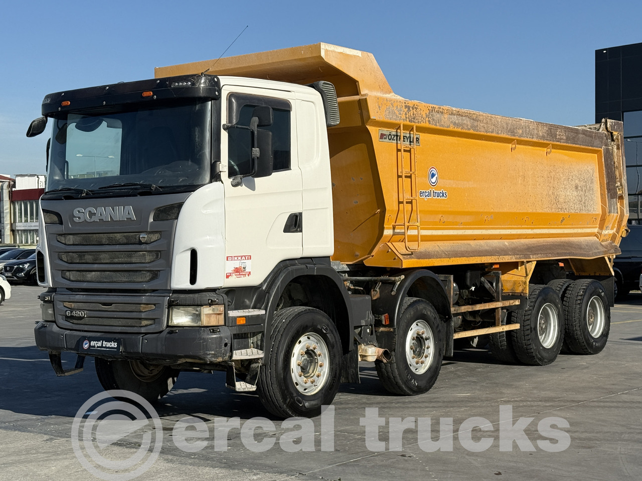 SCANIA 2012 G420/MANUAL-8X4-EURO5-HARDOX TIPPER 11 PCS - Damperli kamyon: fotoğraf 1 SCANIA 2012 G420/MANUAL-8X4-EURO5-HARDOX TIPPER 11 PCS - Damperli kamyon: fotoğraf 1