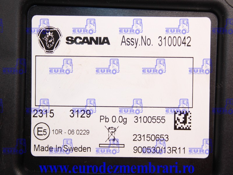 CEAS BORD SCANIA SUPER 3165898, 3139221, 3111299, 3086788, 3069731, 3029711, 2994191, 2943791, 2914824, 2863485, 2870417, 2801311, 2868366, 2839600, 2797228, 2797424, 2717225, 2709872, 2621910, 256676 - Gösterge panosu - Kamyon: fotoğraf 3 CEAS BORD SCANIA SUPER 3165898, 3139221, 3111299, 3086788, 3069731, 3029711, 2994191, 2943791, 2914824, 2863485, 2870417, 2801311, 2868366, 2839600, 2797228, 2797424, 2717225, 2709872, 2621910, 256676 - Gösterge panosu - Kamyon: fotoğraf 3
