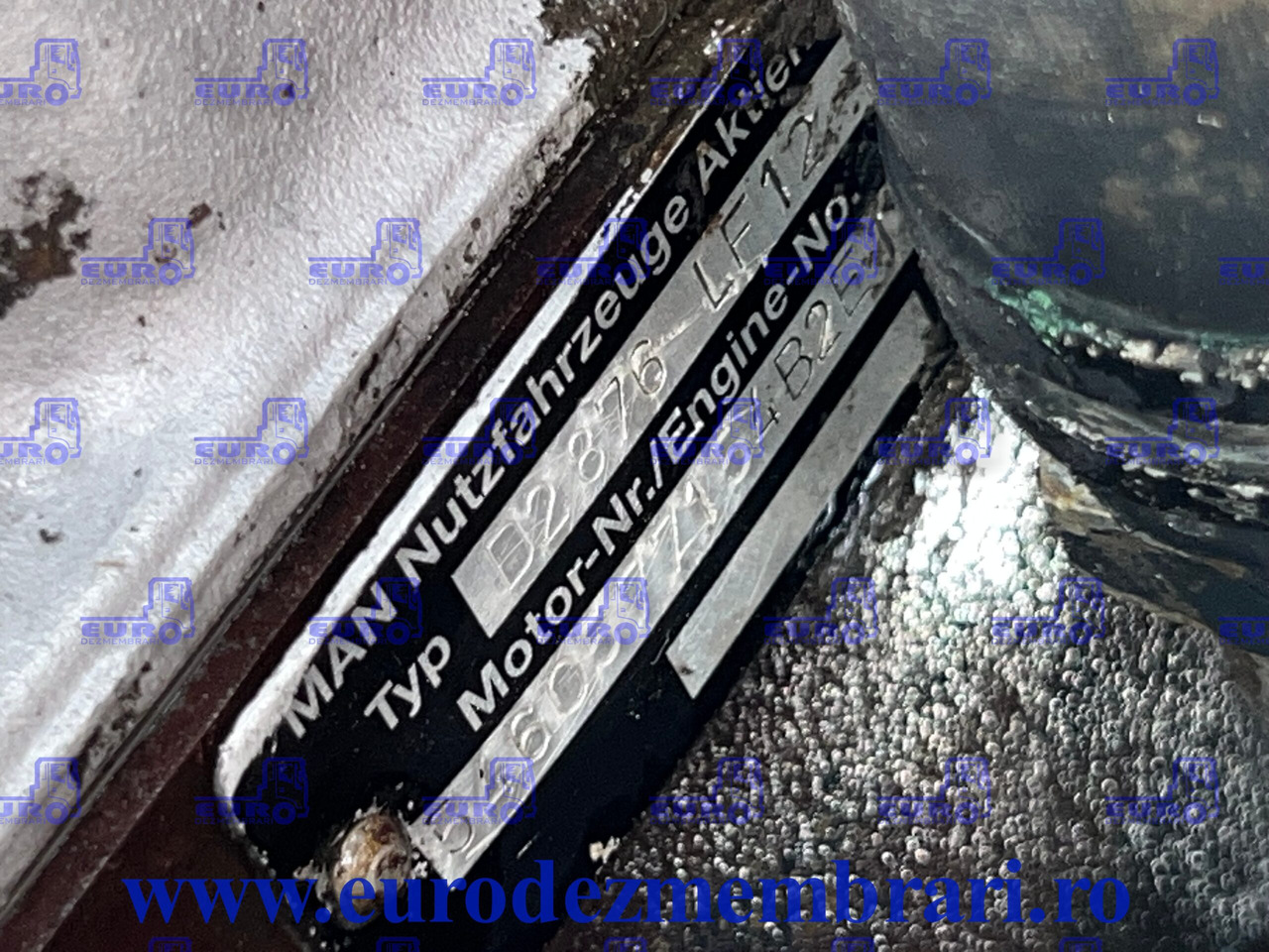 MOTOR MAN TGA D2876 LF12 480CP EURO 3 - Motor - Kamyon: fotoğraf 5 MOTOR MAN TGA D2876 LF12 480CP EURO 3 - Motor - Kamyon: fotoğraf 5