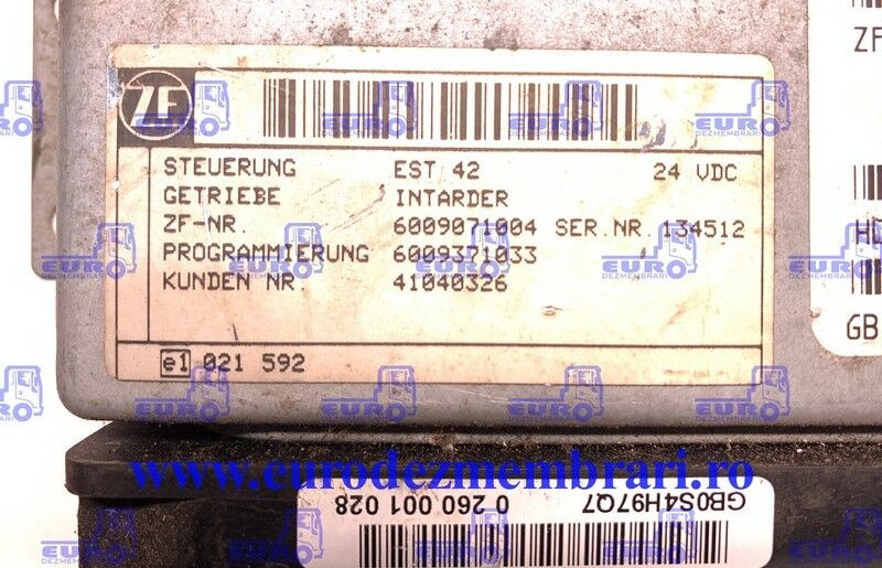 ZF INTARDER IVECO - Yönetim bloku - Kamyon: fotoğraf 1 ZF INTARDER IVECO - Yönetim bloku - Kamyon: fotoğraf 1