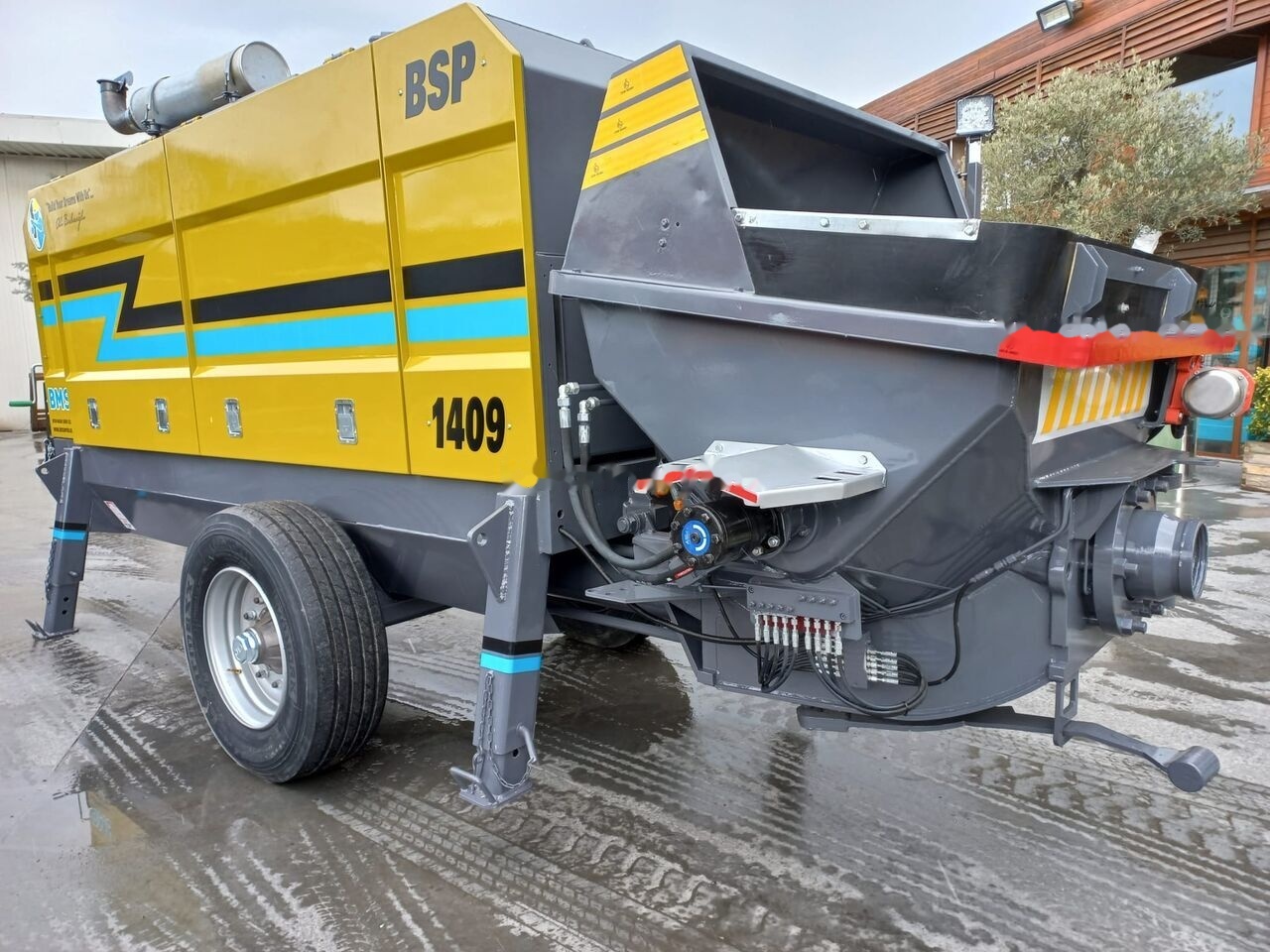 BMS BSP 1409 - Sabit beton pompası: fotoğraf 4 BMS BSP 1409 - Sabit beton pompası: fotoğraf 4