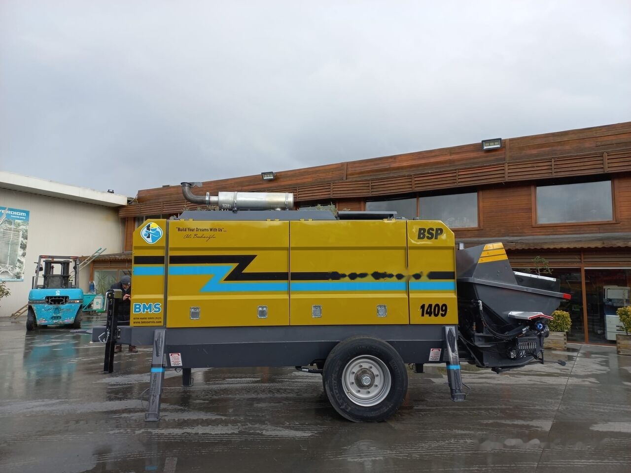 BMS BSP 1409 - Sabit beton pompası: fotoğraf 3 BMS BSP 1409 - Sabit beton pompası: fotoğraf 3