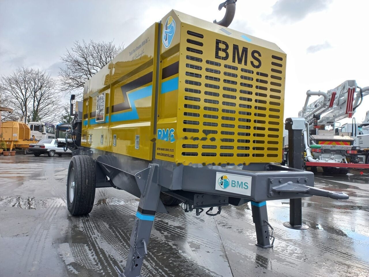BMS BSP 1409 - Sabit beton pompası: fotoğraf 1 BMS BSP 1409 - Sabit beton pompası: fotoğraf 1