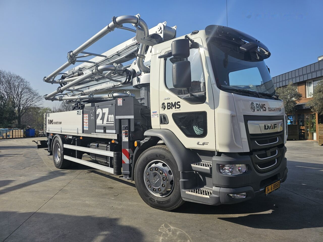DAF LF 310 - Mobil beton pompası: fotoğraf 1 DAF LF 310 - Mobil beton pompası: fotoğraf 1