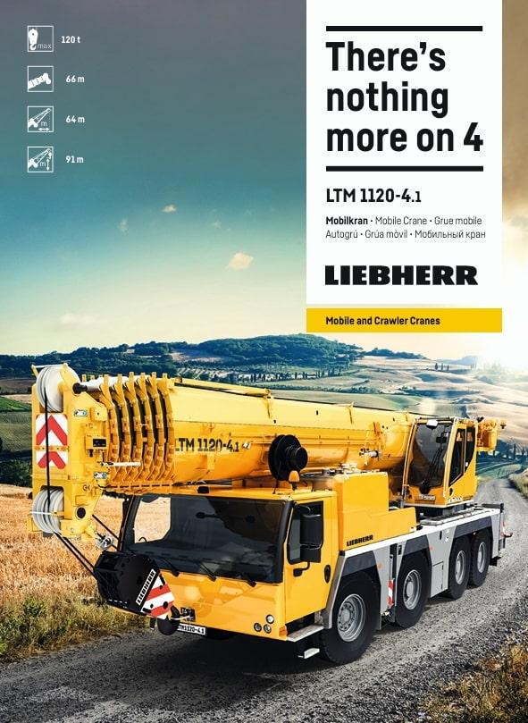 Liebherr LTM 1120-4.1 (21 - 090 556) - hydr. DKS - Mobil vinç: fotoğraf 1 Liebherr LTM 1120-4.1 (21 - 090 556) - hydr. DKS - Mobil vinç: fotoğraf 1