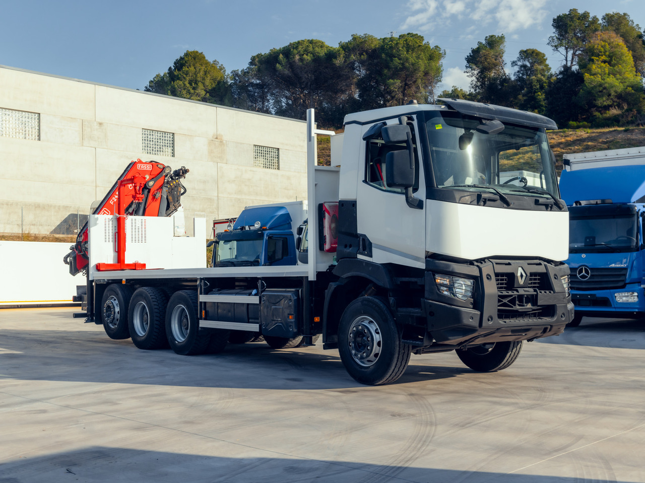 RENAULT C460 E6 (Platform) - Sal/ Açık kasa kamyon, Vinçli kamyon: fotoğraf 2 RENAULT C460 E6 (Platform) - Sal/ Açık kasa kamyon, Vinçli kamyon: fotoğraf 2