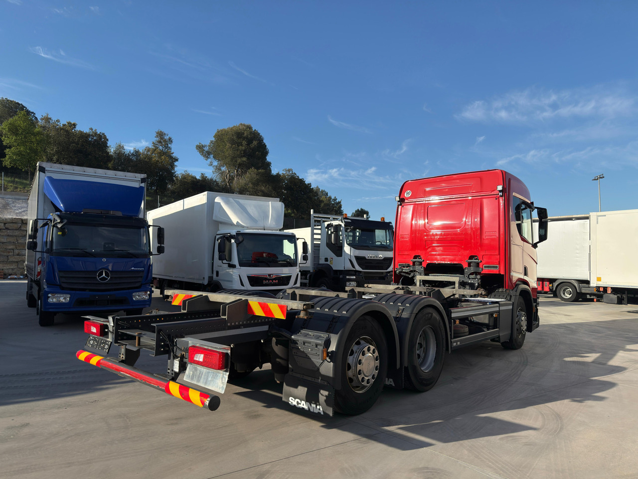 SCANIA R450 E6 (Chassis) - Şasi kamyon: fotoğraf 3 SCANIA R450 E6 (Chassis) - Şasi kamyon: fotoğraf 3