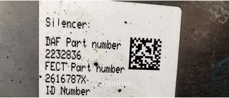 DAF - Katalitik konvertör: fotoğraf 3 DAF - Katalitik konvertör: fotoğraf 3