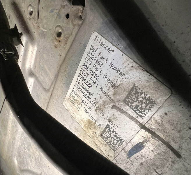 DAF XG - Katalitik konvertör: fotoğraf 5 DAF XG - Katalitik konvertör: fotoğraf 5