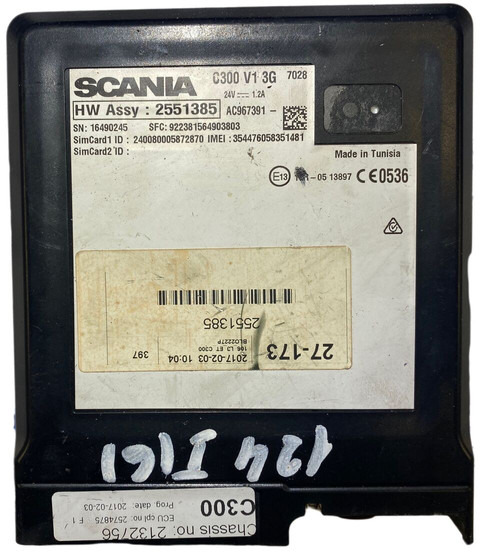 Scania S - Yönetim bloku: fotoğraf 1 Scania S - Yönetim bloku: fotoğraf 1