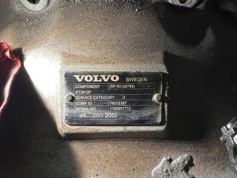 Volvo AT2612F - Vites kutusu: fotoğraf 5 Volvo AT2612F - Vites kutusu: fotoğraf 5