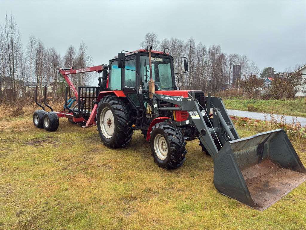 BELARUS MTZ 562 / Patu 595 - Traktör, Orman römorku: fotoğraf 3 BELARUS MTZ 562 / Patu 595 - Traktör, Orman römorku: fotoğraf 3