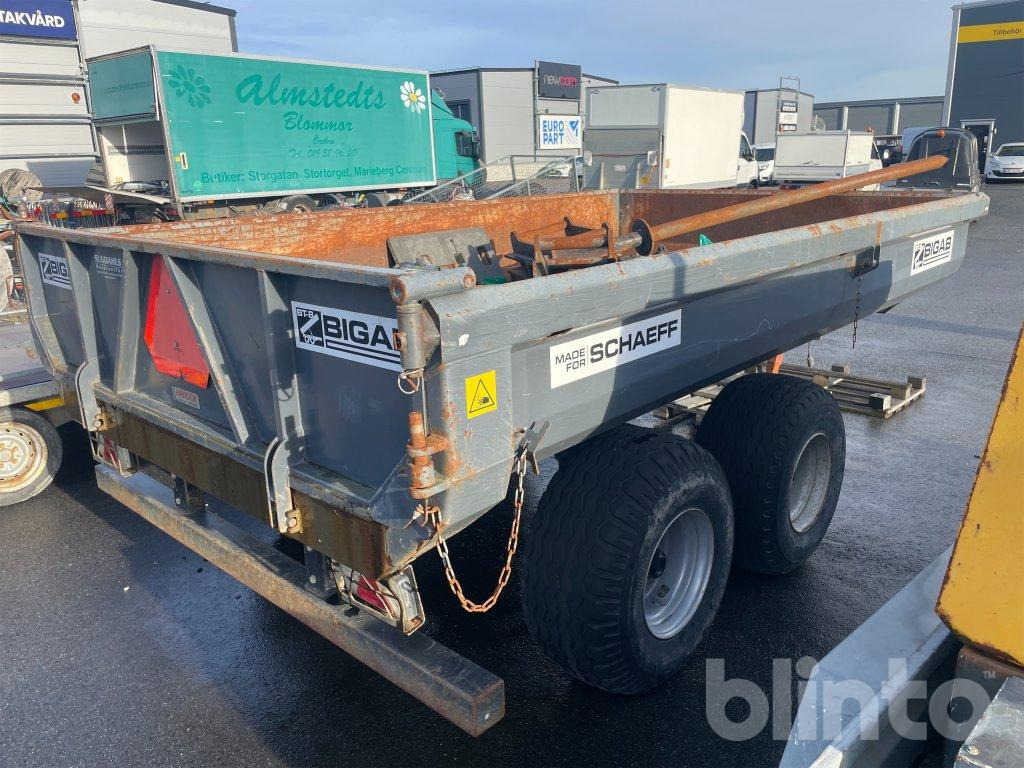 Bigab Bt-8 - Damperli römork: fotoğraf 3 Bigab Bt-8 - Damperli römork: fotoğraf 3