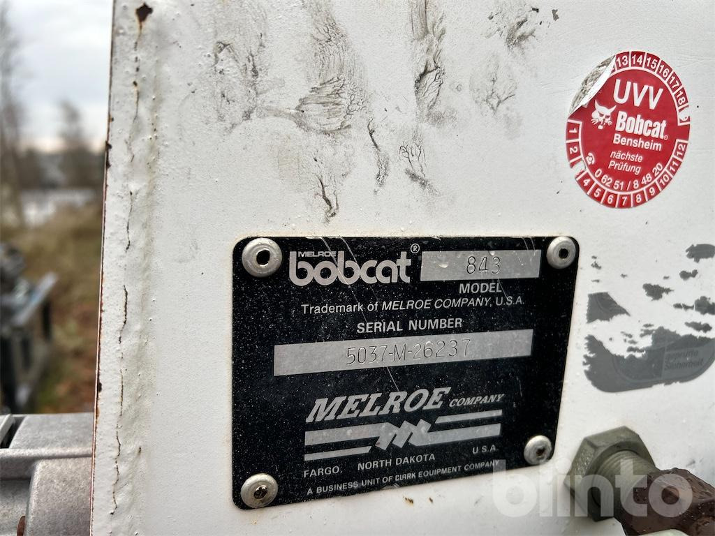 Bobcat 843 - Mini yükleyici: fotoğraf 5 Bobcat 843 - Mini yükleyici: fotoğraf 5
