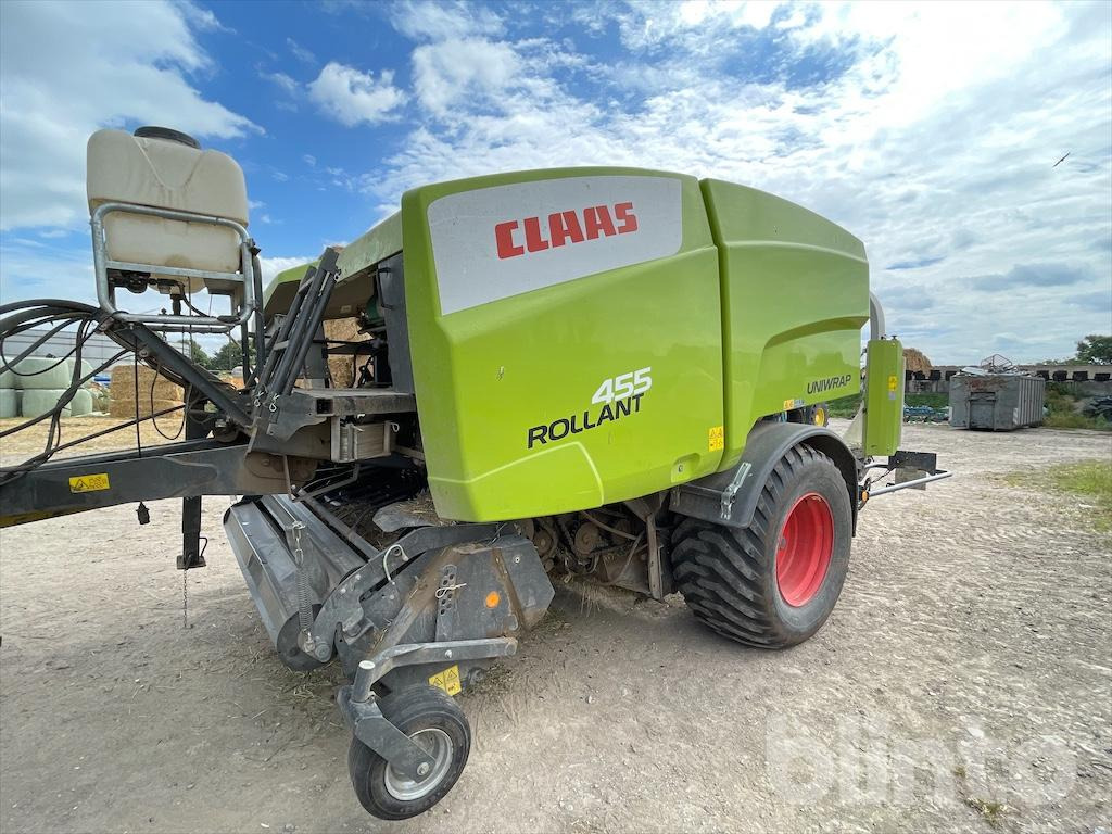 CLAAS 455 Rollant Uniwrap - Silindirik balya makinesi: fotoğraf 1 CLAAS 455 Rollant Uniwrap - Silindirik balya makinesi: fotoğraf 1