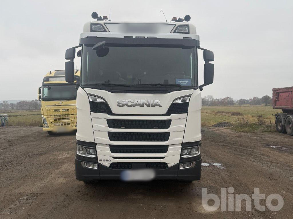 SCANIA R580 B6X2NB - Çekici, Damperli dorse: fotoğraf 2 SCANIA R580 B6X2NB - Çekici, Damperli dorse: fotoğraf 2