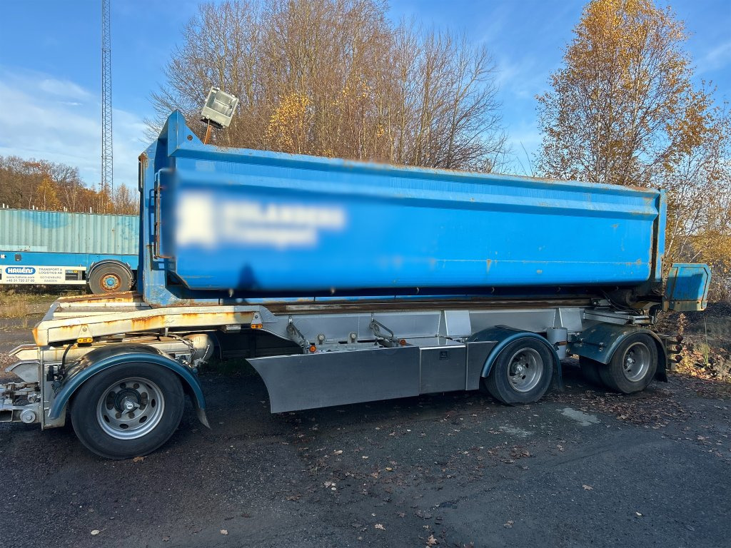 HÜFFERMANN HSA 30.60L med CMT flak - Konteynır taşıyıcı/ Yedek karoser römork: fotoğraf 2 HÜFFERMANN HSA 30.60L med CMT flak - Konteynır taşıyıcı/ Yedek karoser römork: fotoğraf 2