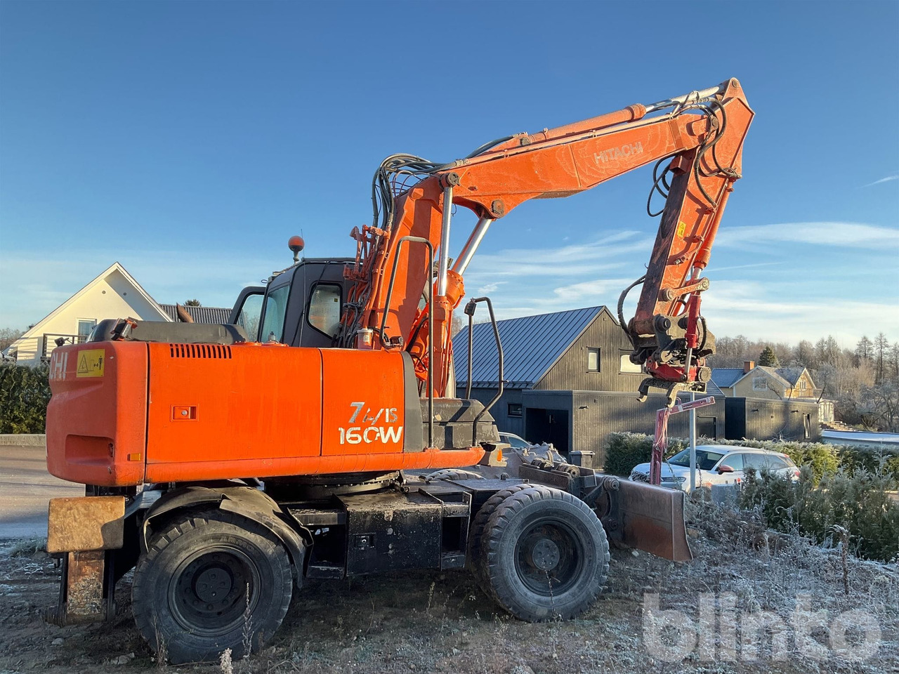 Hitachi ZX160W - Tekerlekli ekskavatör: fotoğraf 3 Hitachi ZX160W - Tekerlekli ekskavatör: fotoğraf 3