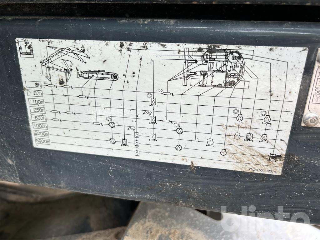 Paletli ekskavatör Kobelco SK140SRLC med 2D grävsystem och tillbehör: fotoğraf 33
