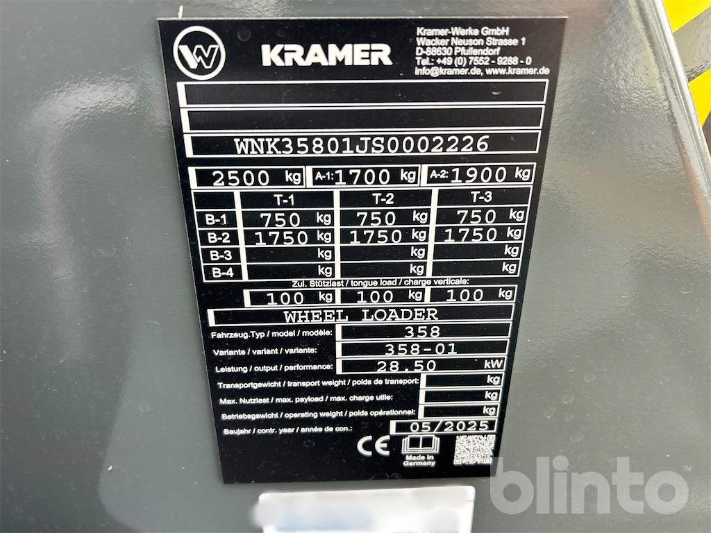 Kramer 358 (2025) - Mini yükleyici: fotoğraf 5 Kramer 358 (2025) - Mini yükleyici: fotoğraf 5