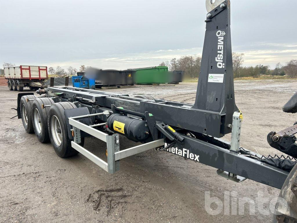 METSJÖ MetaFlex 50-65 Tridem - Konteynır taşıyıcı/ Yedek karoser römork: fotoğraf 2 METSJÖ MetaFlex 50-65 Tridem - Konteynır taşıyıcı/ Yedek karoser römork: fotoğraf 2