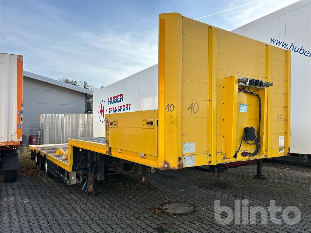 Meusburger Typ MPG-3 (2008) - Açık/ Sal dorse: fotoğraf 2 Meusburger Typ MPG-3 (2008) - Açık/ Sal dorse: fotoğraf 2