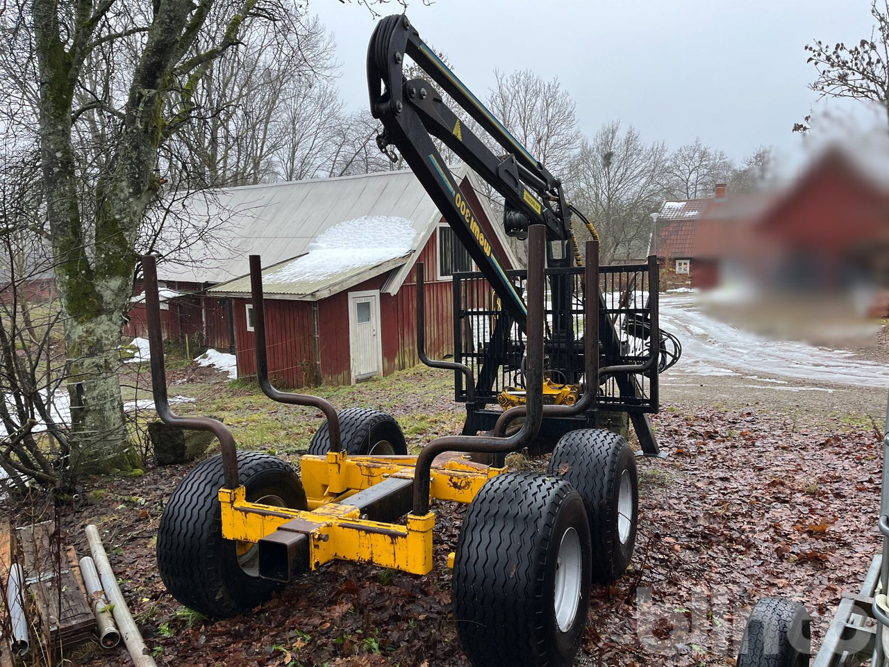 Moheda 9 ton - Orman römorku: fotoğraf 5 Moheda 9 ton - Orman römorku: fotoğraf 5