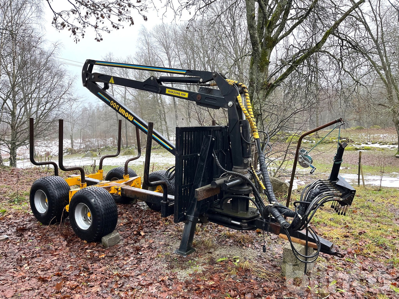 Moheda 9 ton - Orman römorku: fotoğraf 3 Moheda 9 ton - Orman römorku: fotoğraf 3