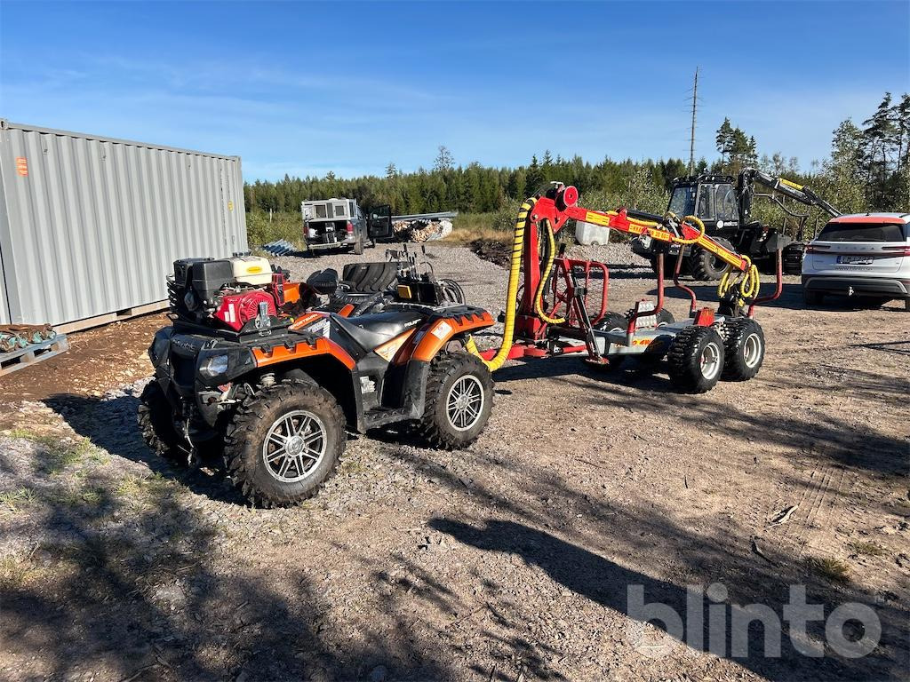 POLARIS SPORTSMAN 850 EF - ATV, Orman römorku: fotoğraf 1 POLARIS SPORTSMAN 850 EF - ATV, Orman römorku: fotoğraf 1