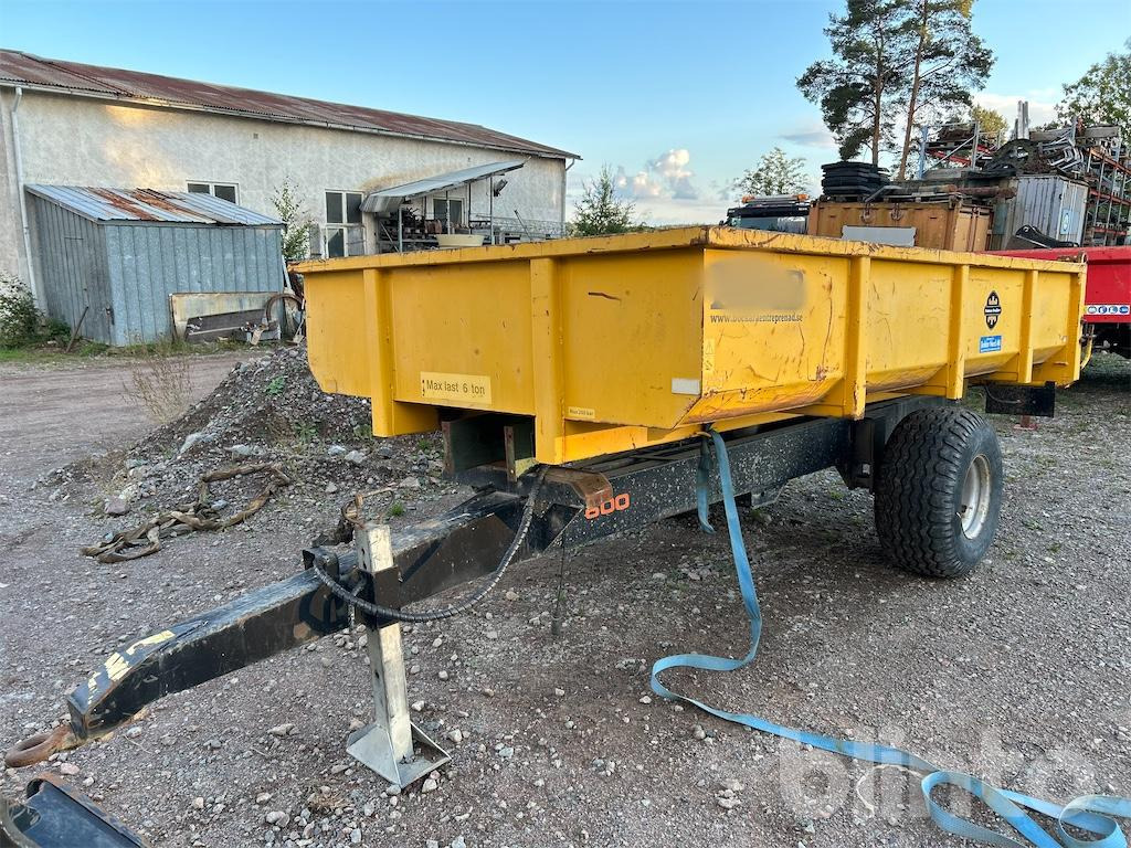 Palmse Trailer 600 - Damperli römork: fotoğraf 1 Palmse Trailer 600 - Damperli römork: fotoğraf 1