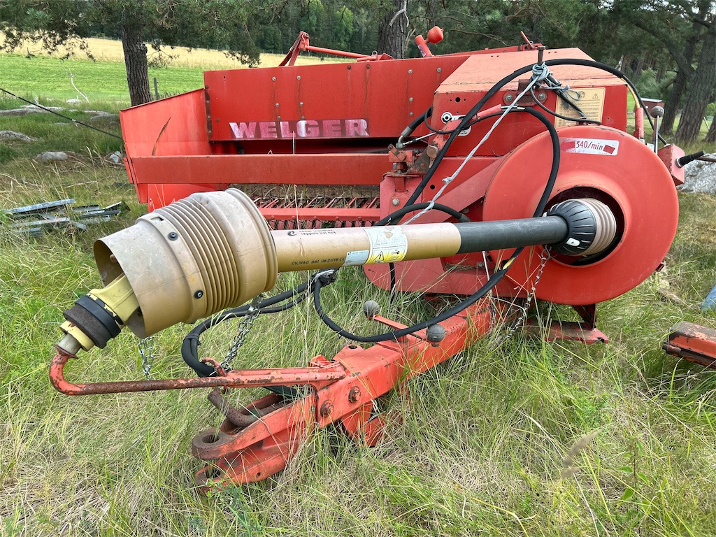 Silindirik balya makinesi Samt balvagn / Welger AP 630: fotoğraf 10
