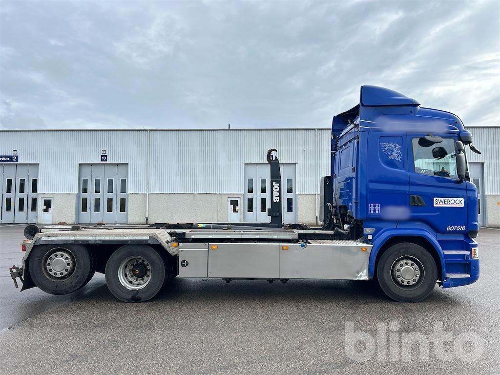 Scania R520 6x2 JOAB L20 - Kancalı yükleyici kamyon: fotoğraf 5 Scania R520 6x2 JOAB L20 - Kancalı yükleyici kamyon: fotoğraf 5