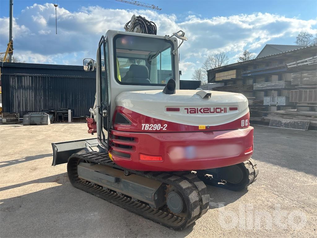 Takeuchi TB 290 CVi (2015) - Mini ekskavatör: fotoğraf 4 Takeuchi TB 290 CVi (2015) - Mini ekskavatör: fotoğraf 4