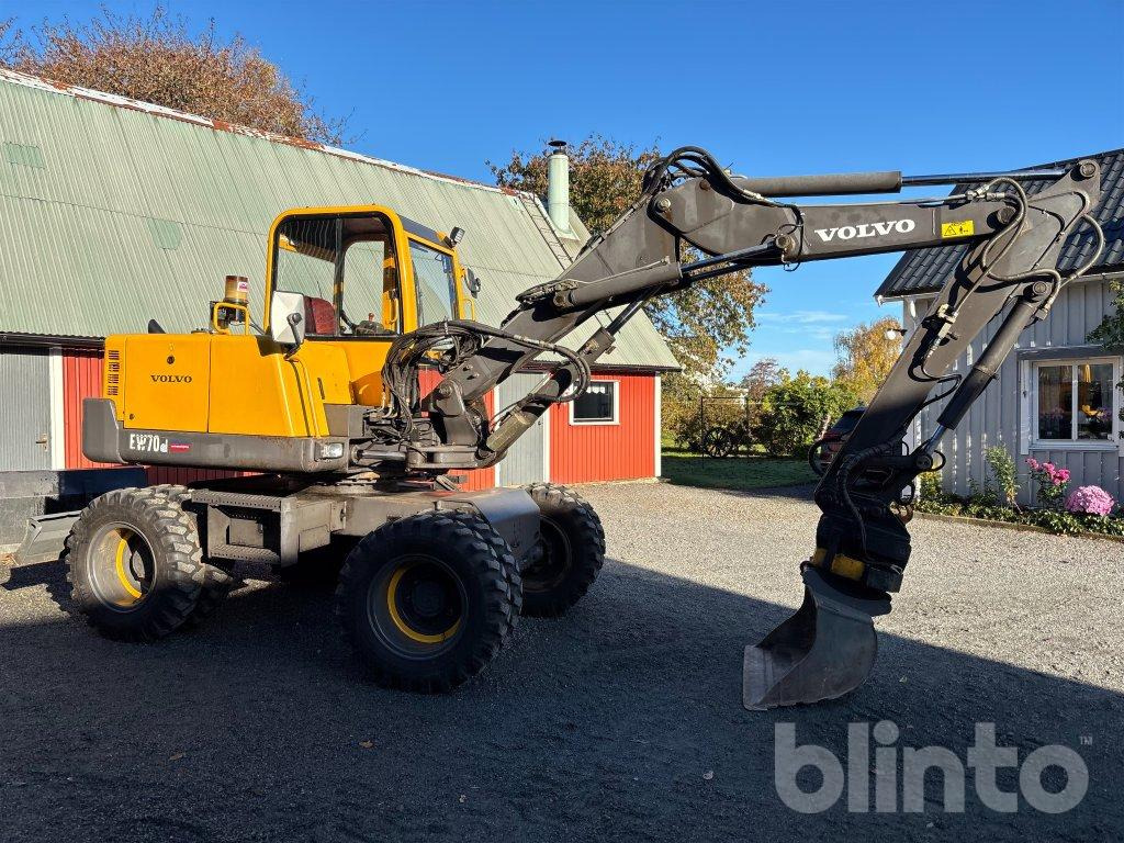 Volvo EW70 - Mini ekskavatör: fotoğraf 2 Volvo EW70 - Mini ekskavatör: fotoğraf 2