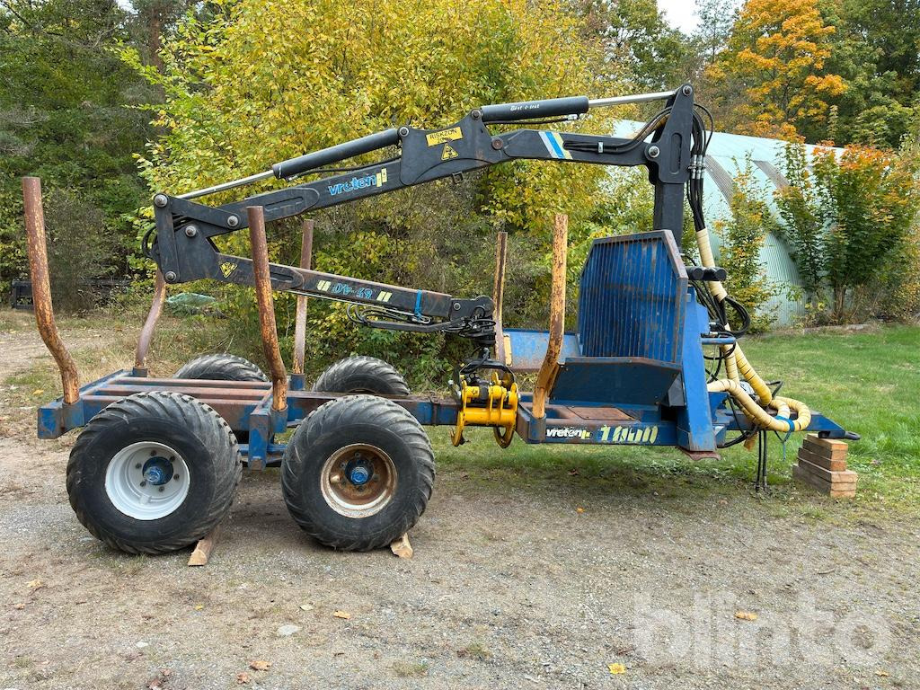 Vreten 1000 65-40 - Orman römorku: fotoğraf 4 Vreten 1000 65-40 - Orman römorku: fotoğraf 4