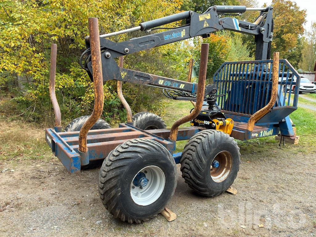 Vreten 1000 65-40 - Orman römorku: fotoğraf 5 Vreten 1000 65-40 - Orman römorku: fotoğraf 5