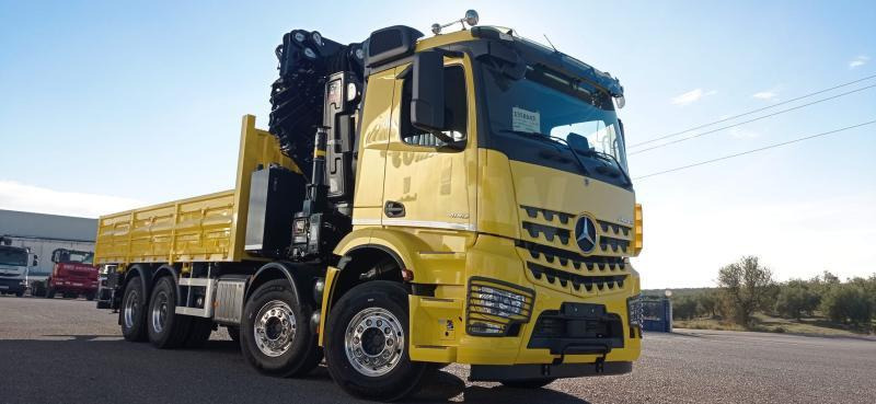 Mercedes Arocs 4140 - Sal/ Açık kasa kamyon, Vinçli kamyon: fotoğraf 2 Mercedes Arocs 4140 - Sal/ Açık kasa kamyon, Vinçli kamyon: fotoğraf 2