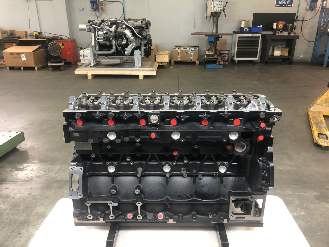 Silindirler bloku - Kamyon LONGBLOCK MAN D2066 EURO 6c (camion): fotoğraf 8