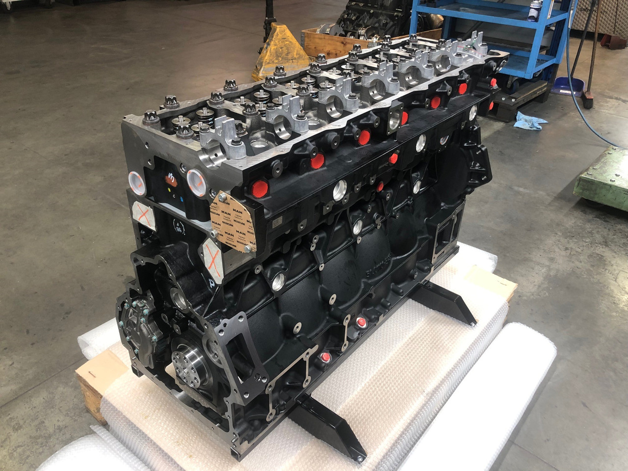 Silindirler bloku - Kamyon LONGBLOCK MAN D2066 EURO 6c (camion): fotoğraf 10