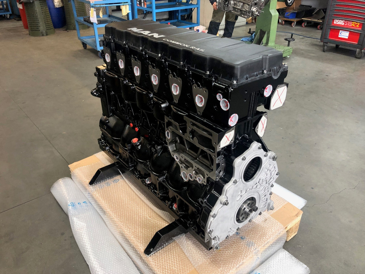 MOTORE ALLEGGERITO MAN D2676 EURO6 (camion) - Motor - Kamyon: fotoğraf 1 MOTORE ALLEGGERITO MAN D2676 EURO6 (camion) - Motor - Kamyon: fotoğraf 1